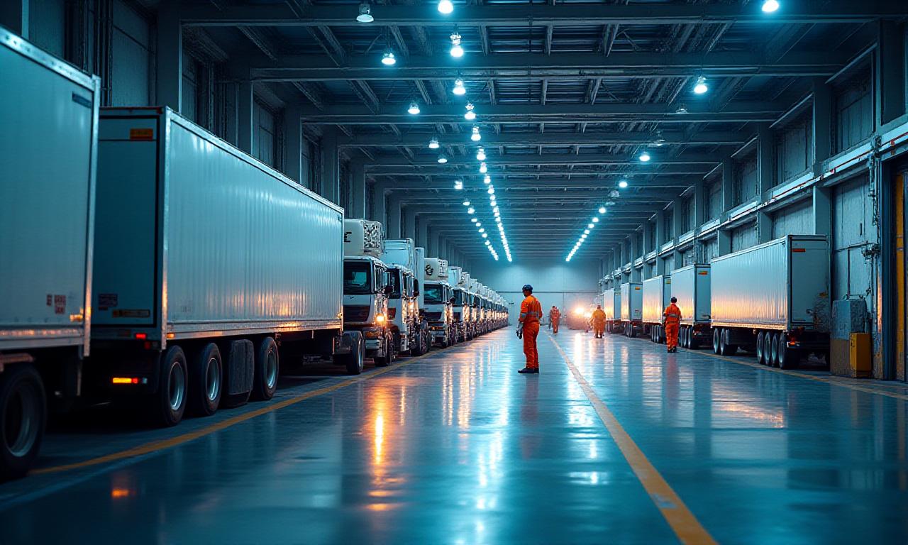 Global logistics forwarding dispatch center